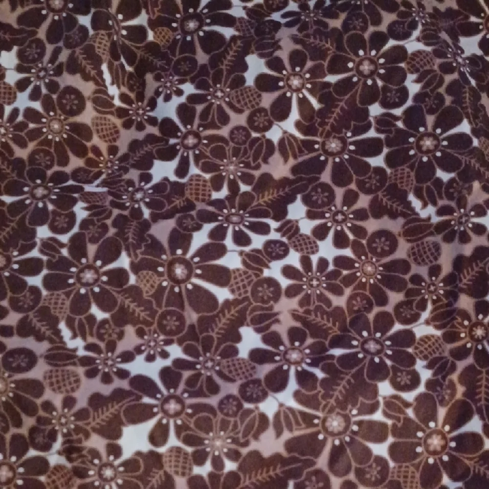 Liz Claiborne Brown And Cream, With White Sequin Wrap Mini Dress